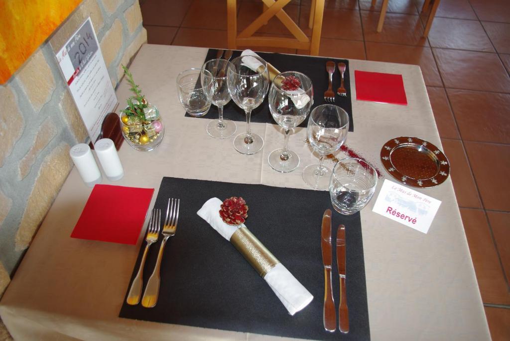 Logis Hotel Restaurant Le Mas De Mon Pere Saint-Jean-le-Centenier Exterior photo